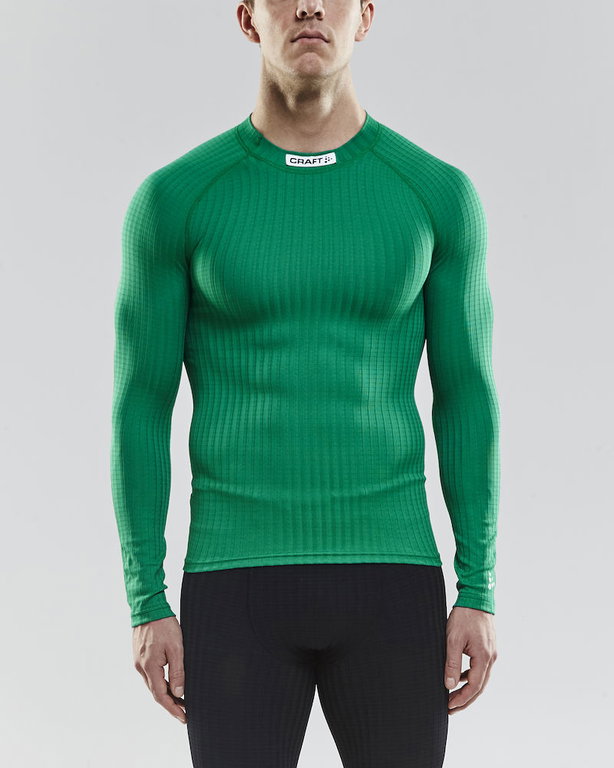 Craft Langarmshirt Progress CN Funktionsunterwäsche grün Herren